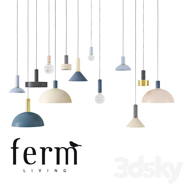 Ferm Living – Collect Lighting 3DSMax File - thumbnail 1