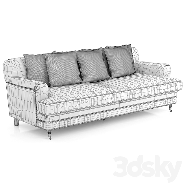 Dantone Home Bove sofa 3DSMax File - thumbnail 2