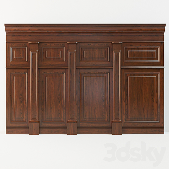 Wood Panels_07 3DSMax File - thumbnail 1