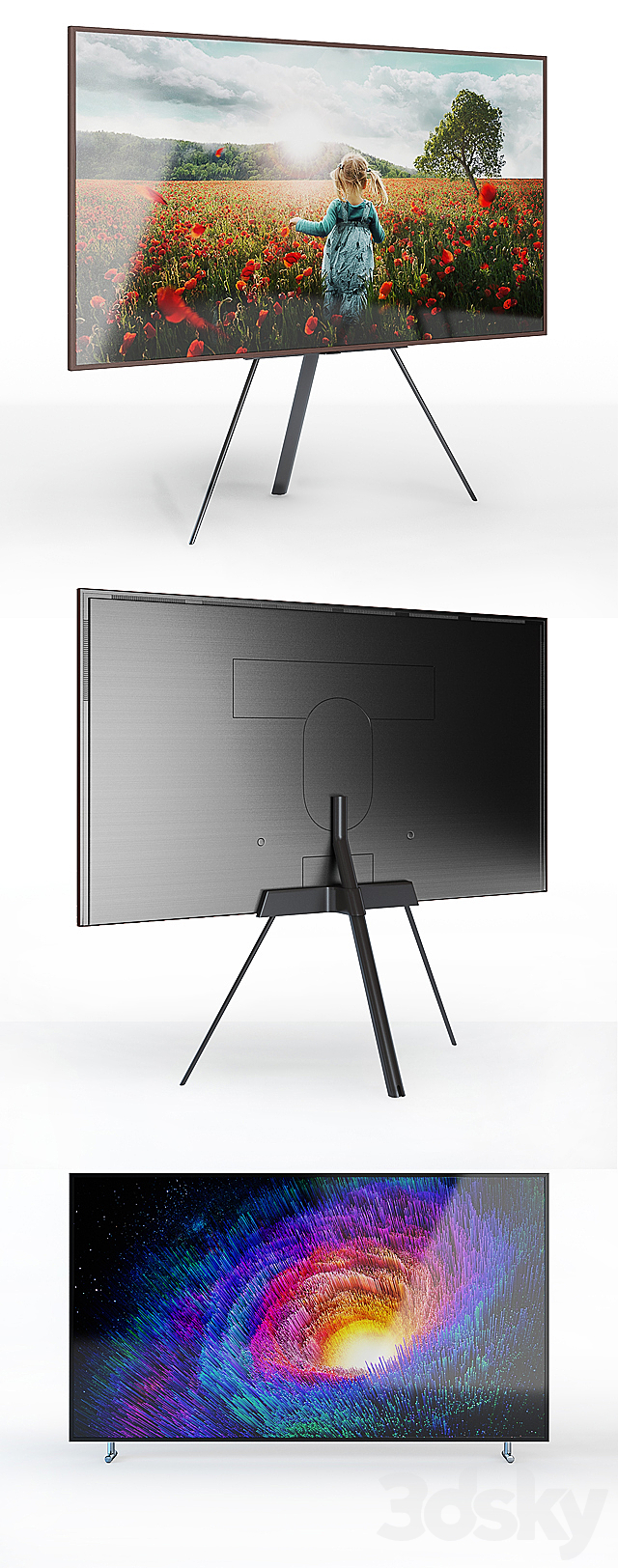 Samsung Frame 4K Ultra HD TV 3d