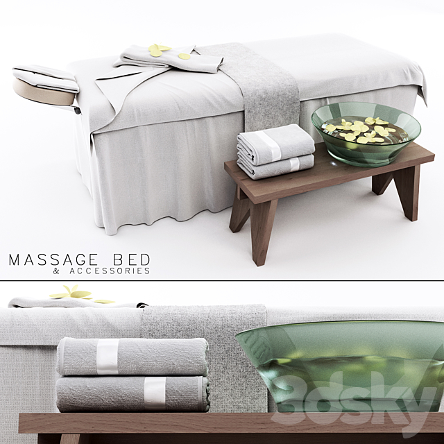 Massage Bed 3DSMax File - thumbnail 1