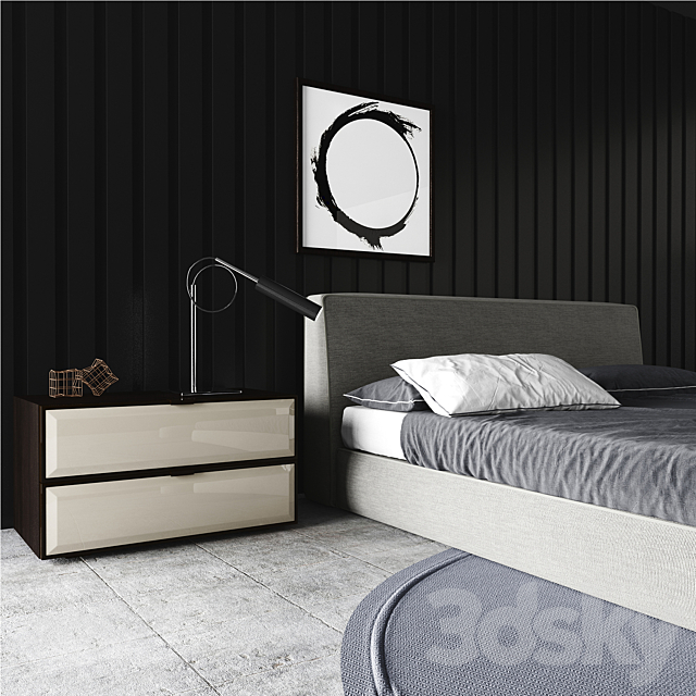 Minotti Set 01 3d