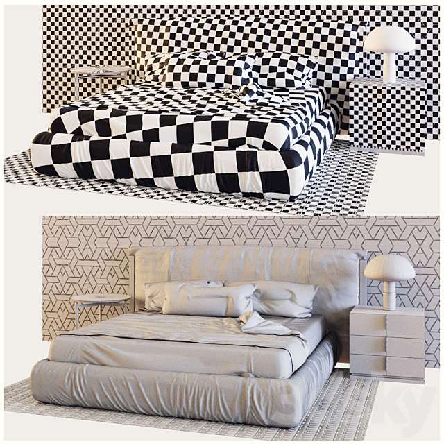 Amal Flou Design Carlo Colombo 3d