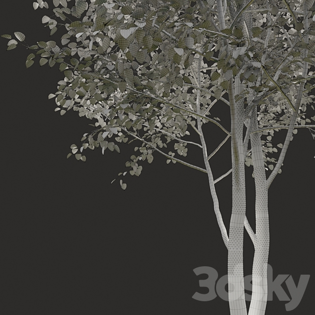 Summer tree # 2 3DSMax File - thumbnail 3