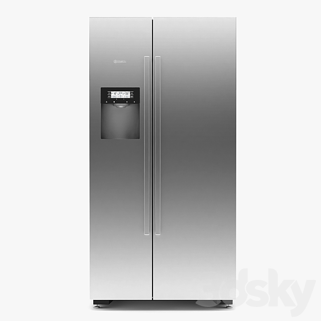 BOSCH – KAD92AI30 Serie 6 American-style fridge 3DSMax File - thumbnail 2