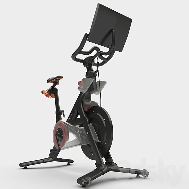 Peloton bike 3d model store