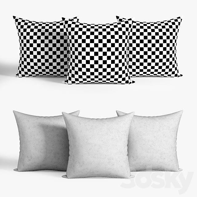 Pillow 002 3d