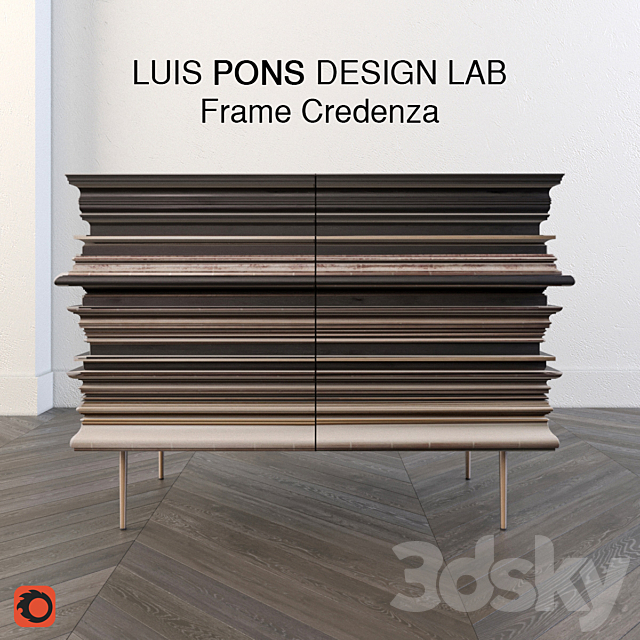 Luis pons Design Lab Frame Collection 3d