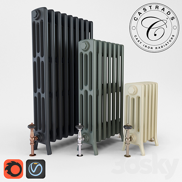 Castrads Grace 4 Column 3d