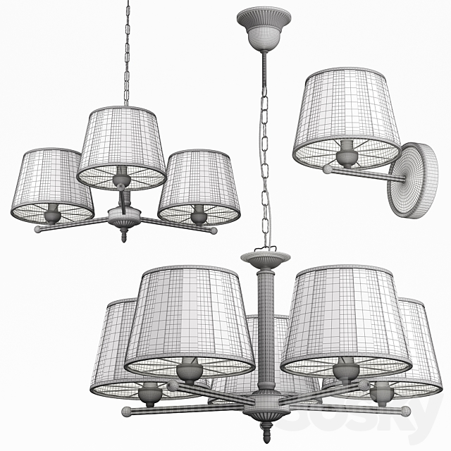 Fixtures TK Lighting Julia 3d