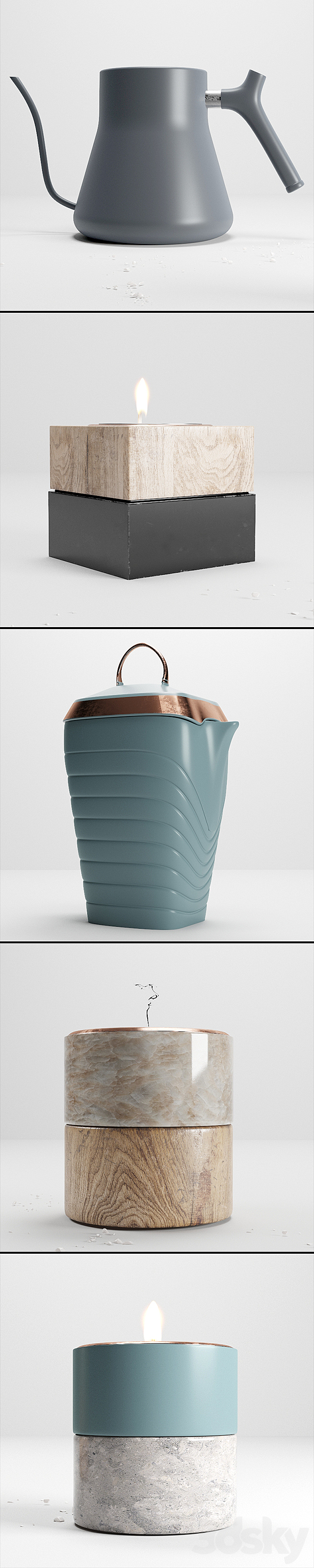 Decore set 003 3d