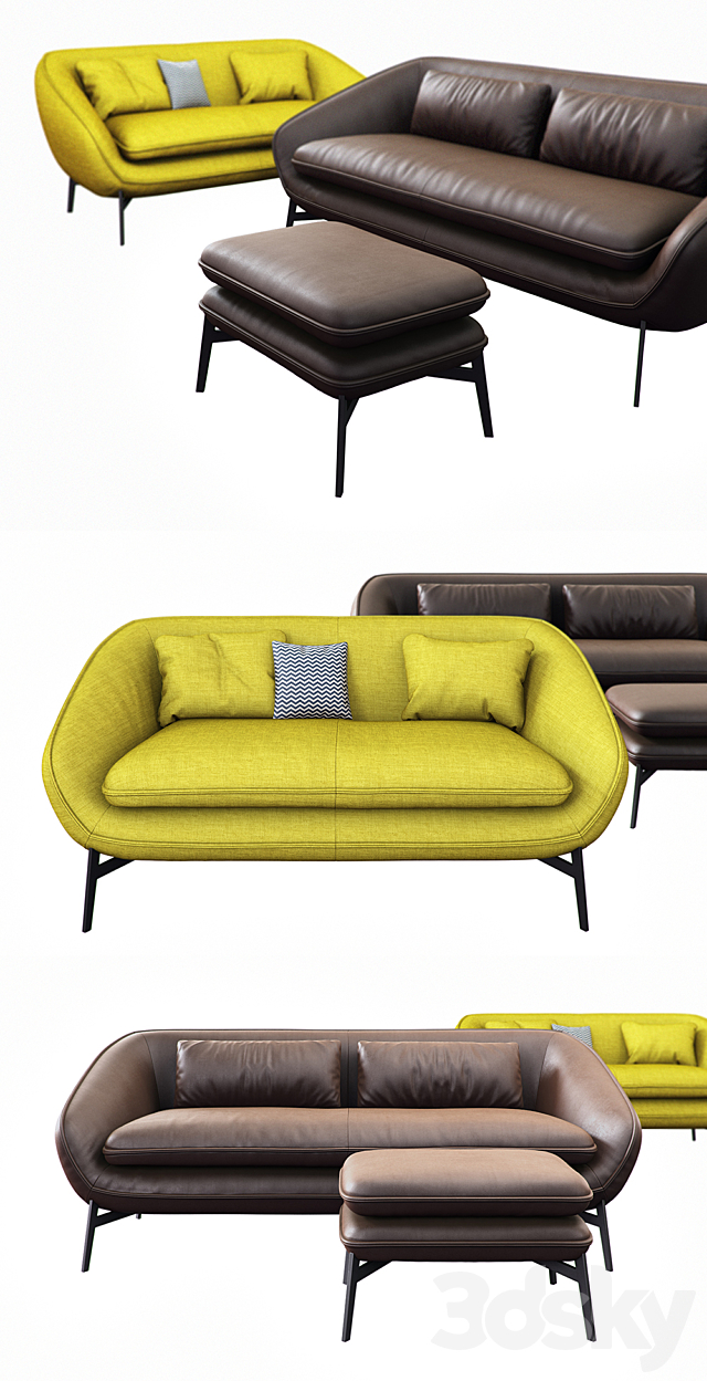 FLOW SOFA 3d