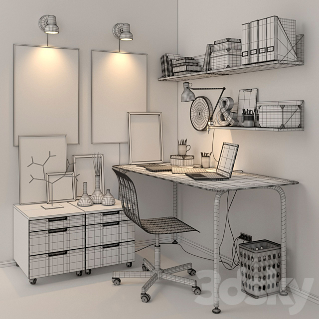Table Convito by Rexite 3d