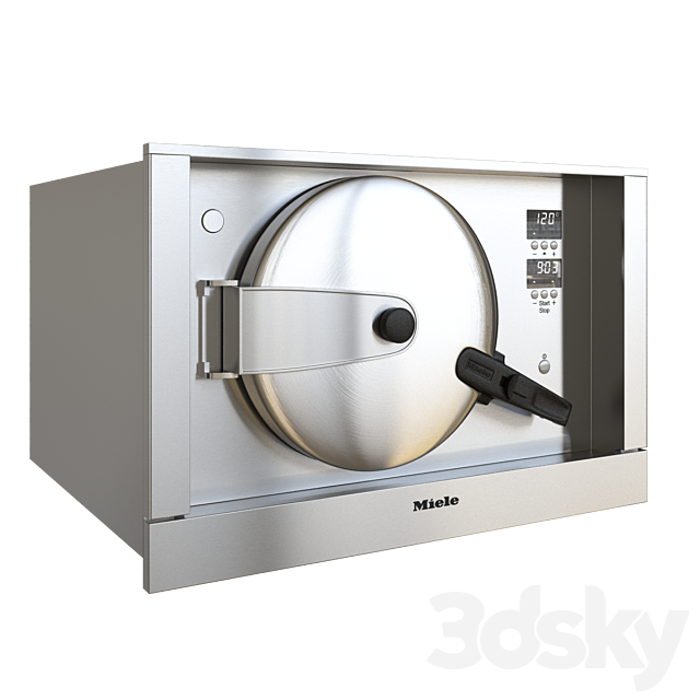 Miele DGD 4635 3DS Max Model - thumbnail 2