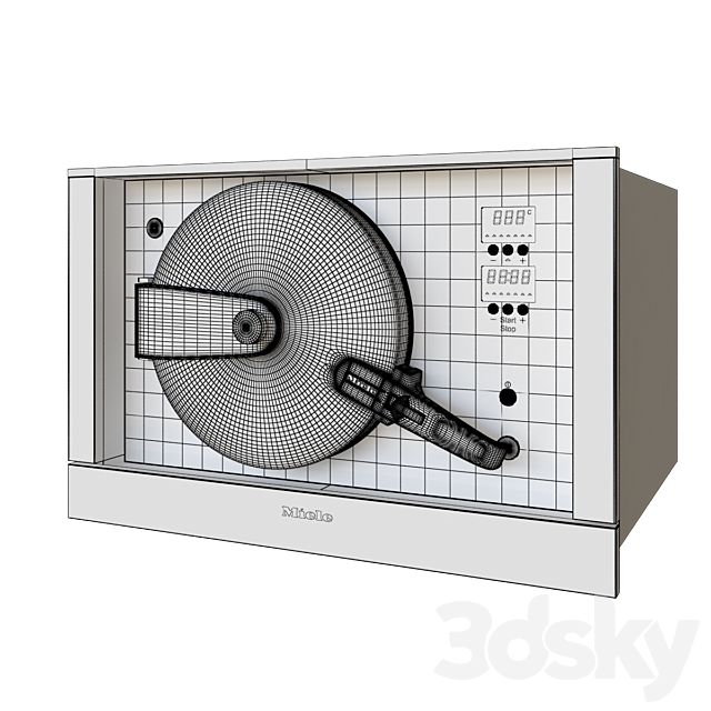 Miele DGD 4635 3DS Max Model - thumbnail 3