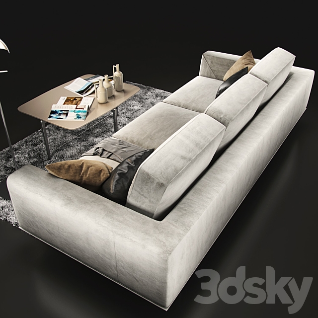 Sofa natuzzi Gio 2912 3d