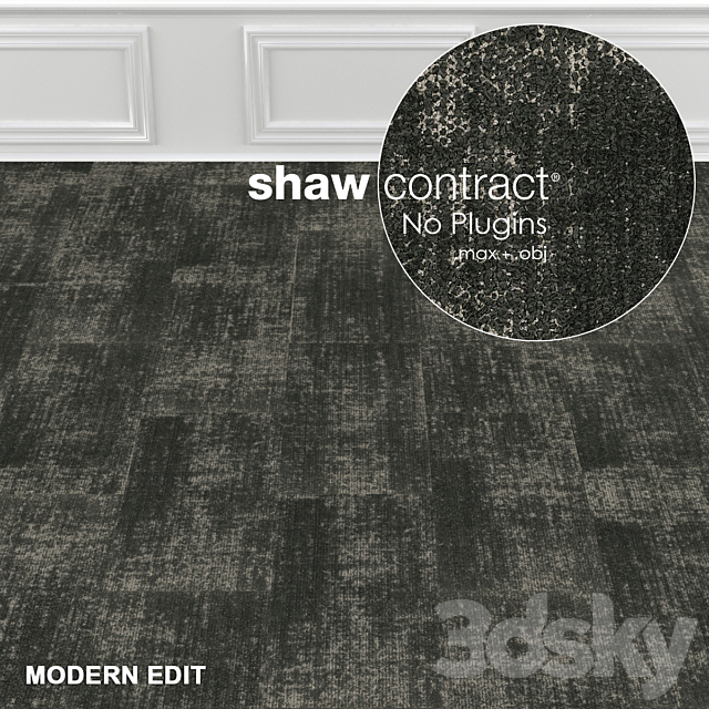 Shaw Carpet Intricate Wall to Wall Floor No 2 3d