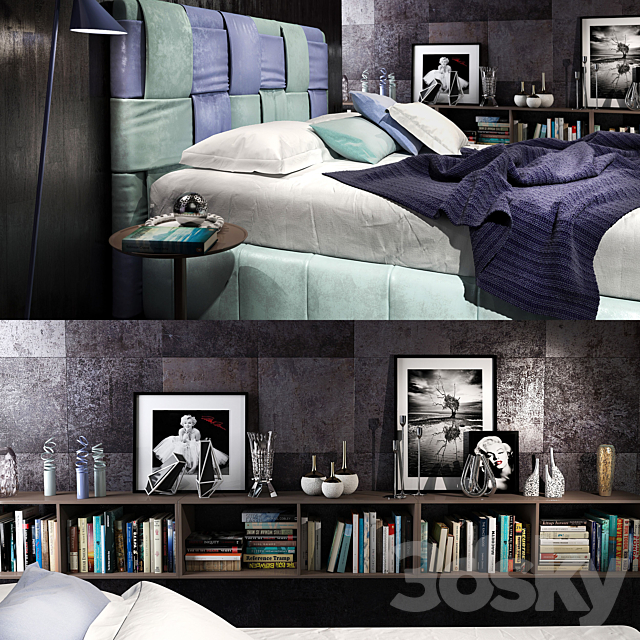 Felis Tiffany bedoom 3d