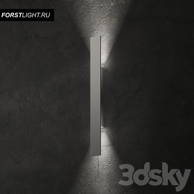 Wall lamp Forstlight Next 3DSMax File - thumbnail 2