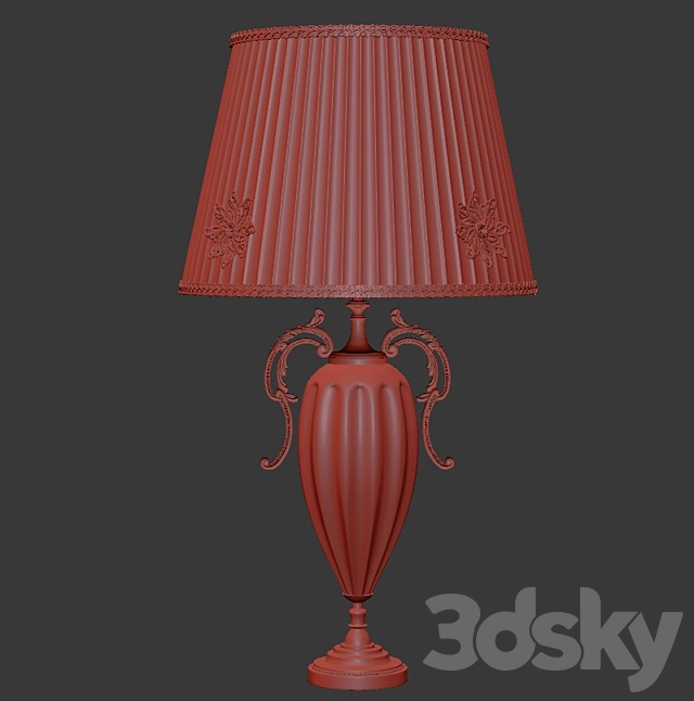 Table lamp MASIERO PRIMADONNA TL1G G01 3d