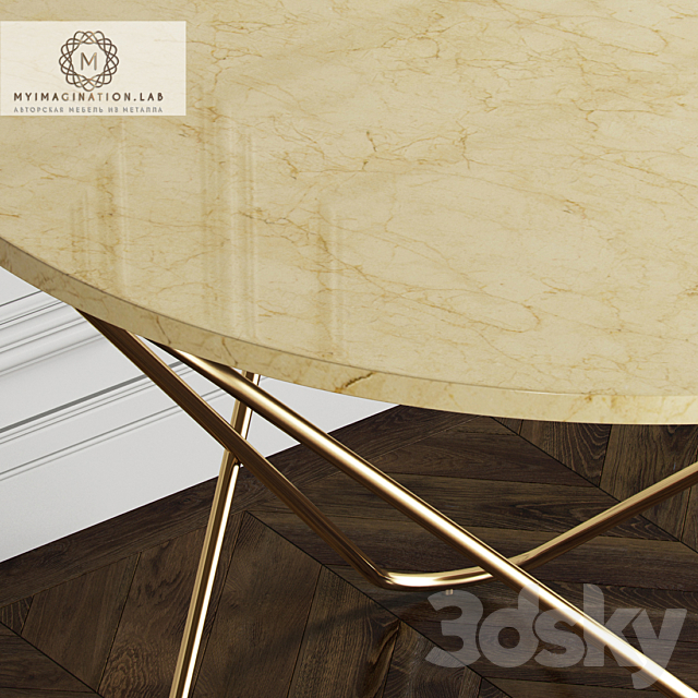 Dining table from Myimagination.lab 3d