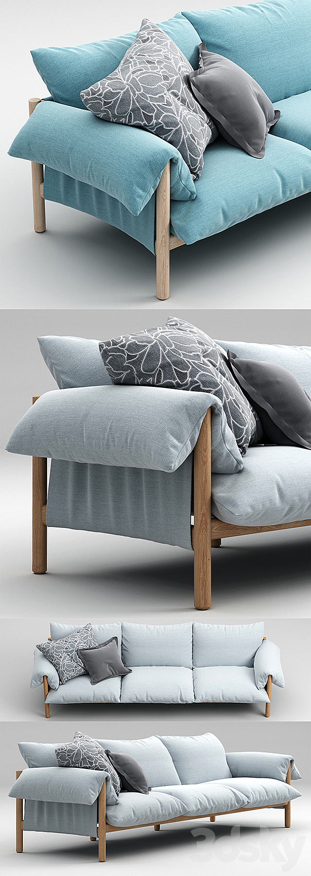 Wilfred. sofa 3d