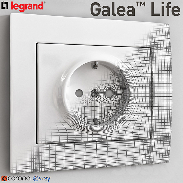 LEGRAND Galea Life (1) 3DSMax File - thumbnail 3