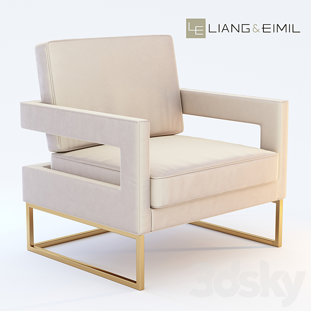 Liang & Eimil altro occasional chair 3DSMax File - thumbnail 1