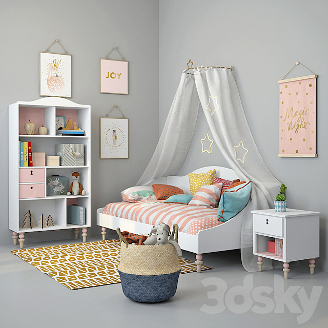 Children’s furniture and accessories 16 3DSMax File - thumbnail 1