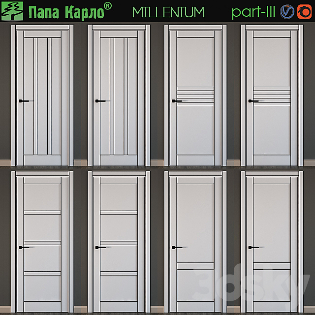 Papa Carlo Millenium-III 3d