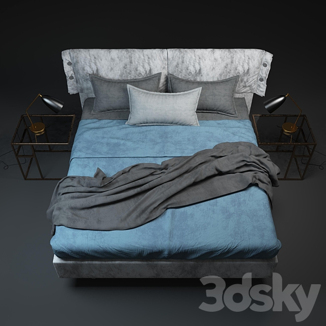 Twils Giselle bed_set 3d