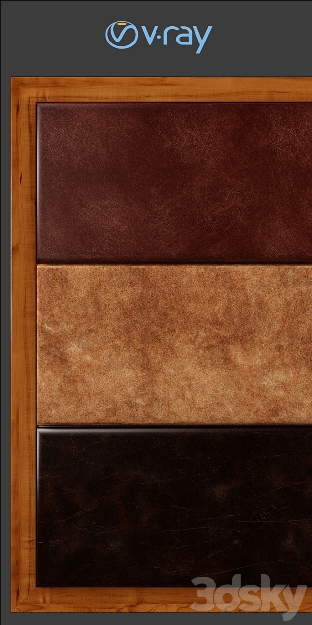 Aged skin and suede 3DSMax File - thumbnail 2