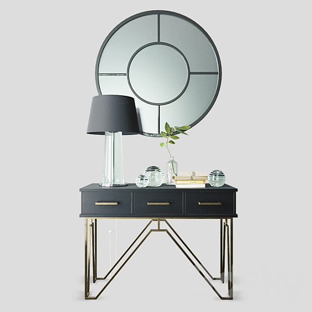 Console “Madison console table” 3DSMax File - thumbnail 1