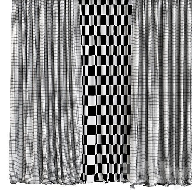 Curtains_82 3d