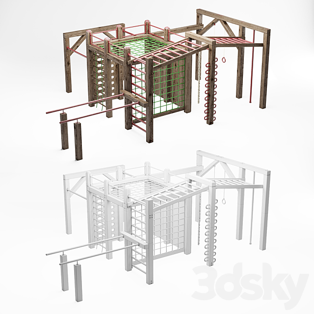 Playground 3DSMax File - thumbnail 2