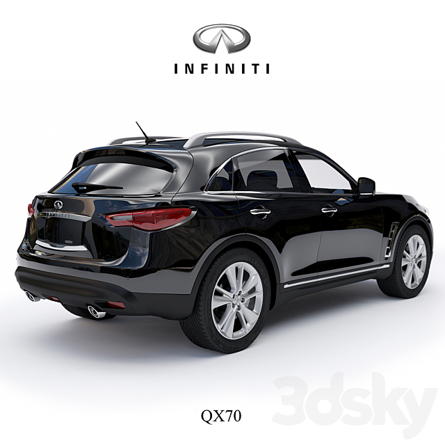 Infiniti QX70 (FX) 3d