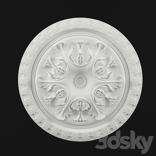 Ceiling outlet 3DSMax File - thumbnail 1