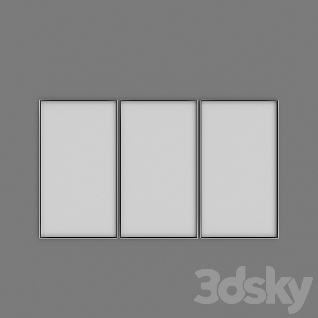 Triptych 3DSMax File - thumbnail 3