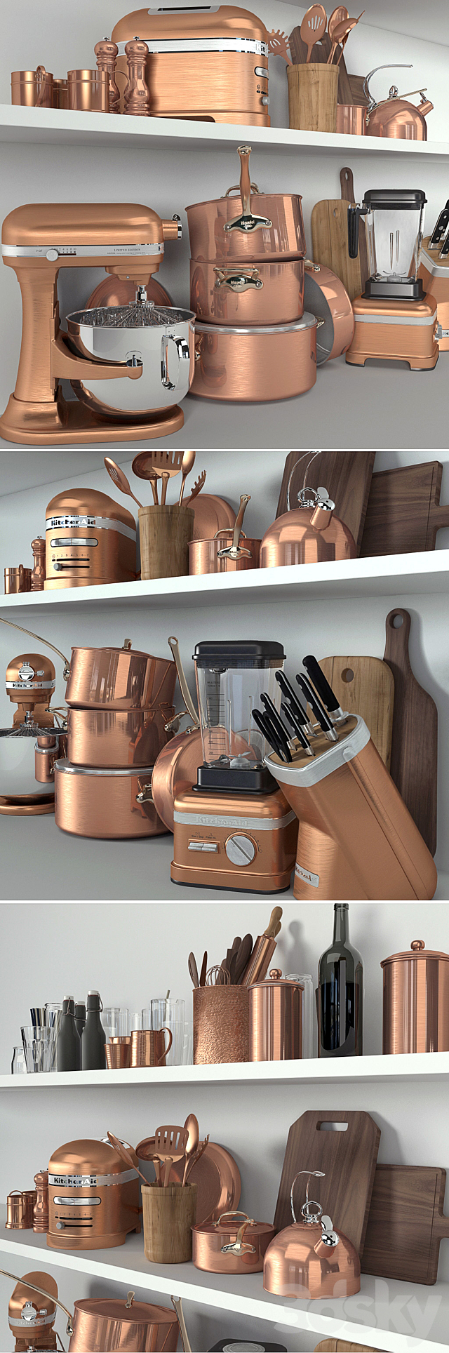 Kitchen Decor 3d