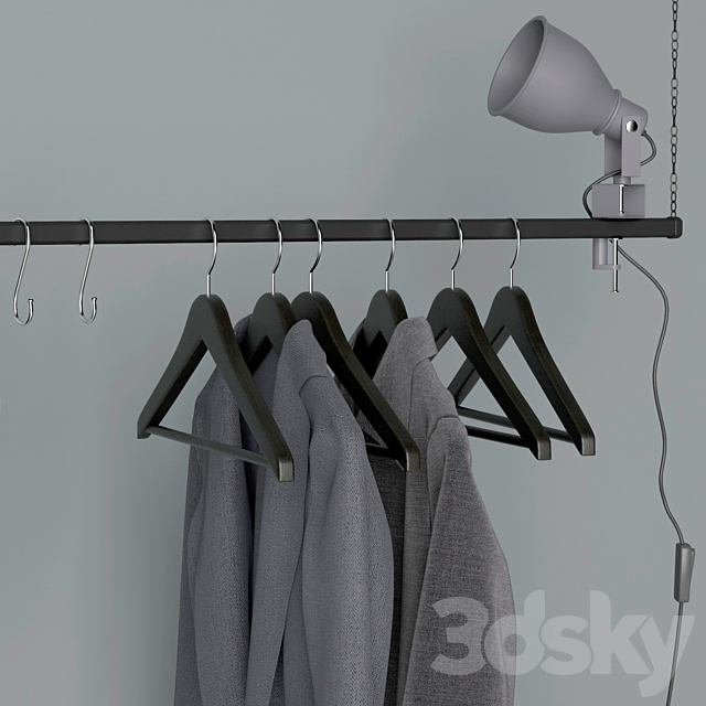 Set_of_clothes_2 3DSMax File - thumbnail 3