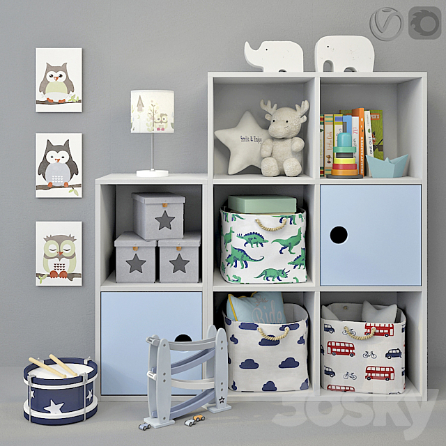Children’s furniture and accessories 18 3DSMax File - thumbnail 1
