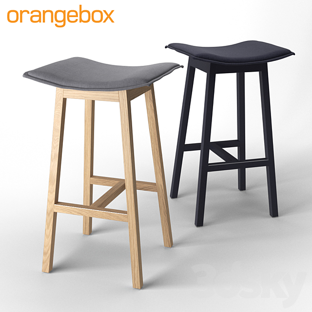 ORANGEBOX OnYourJays cafe stool 3DSMax File - thumbnail 1