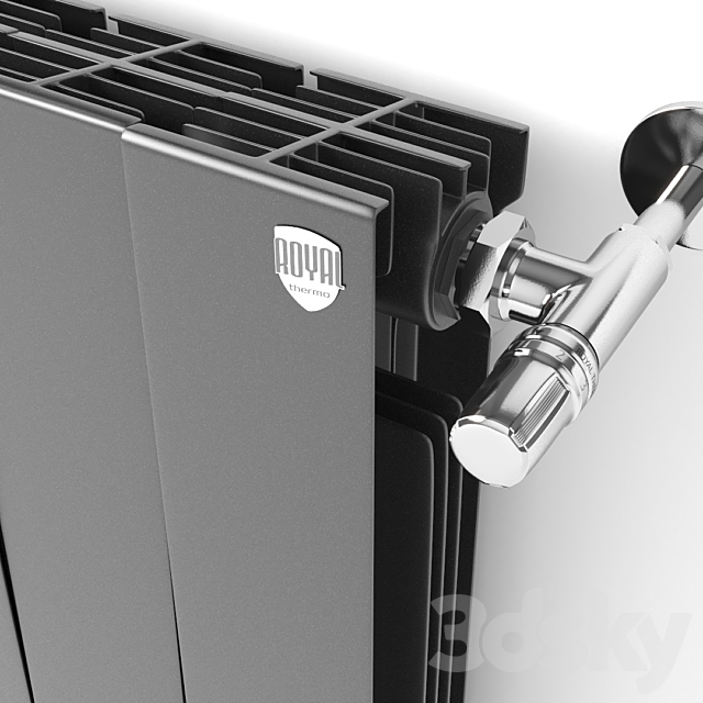 Heating radiator PianoForte by Royal Thermo 3DSMax File - thumbnail 2