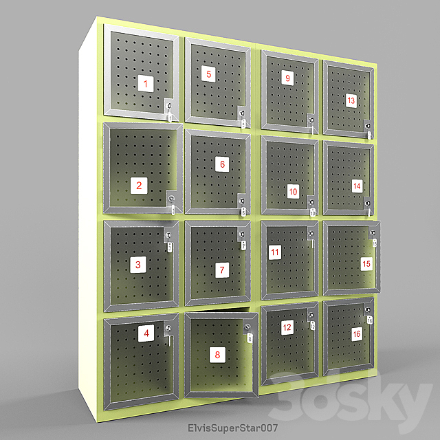 luggage storage v3 \\ storage room 3d
