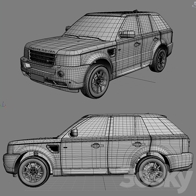 Range Rover 3d