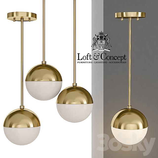 Suspension light Copper Light Pendant Orb Free Download