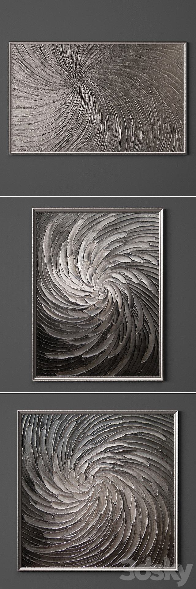 Collection of paintings-52 3DSMax File - thumbnail 2