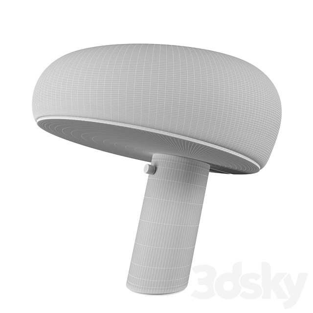Snoopy Table Lamp 3DSMax File - thumbnail 2