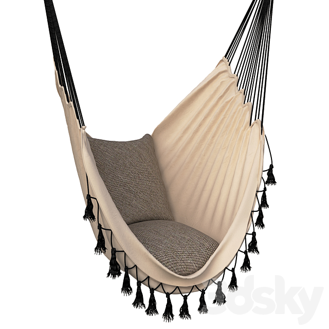 HAMMOCK Provincial White 14000CRM 3d