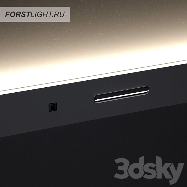 Wall Lamp FORSTLIGHT Sleep line 3DSMax File - thumbnail 2